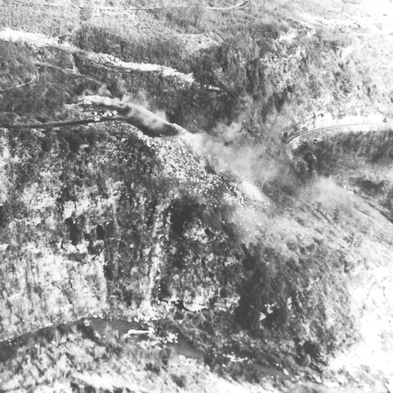 Aerial photo of the former Beckley landfill