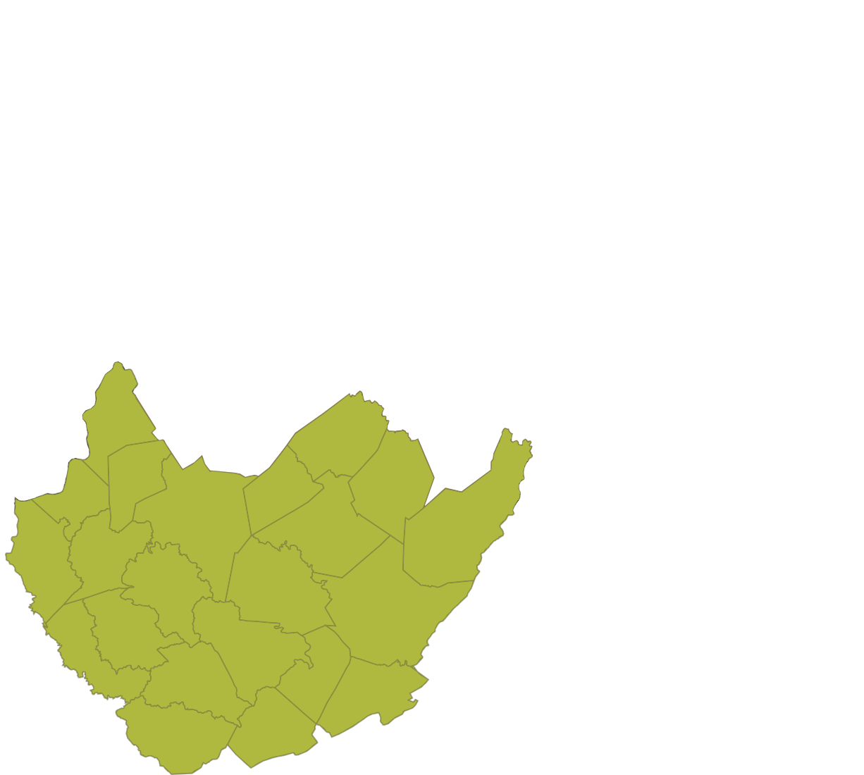 Map Of Southern West Virginia